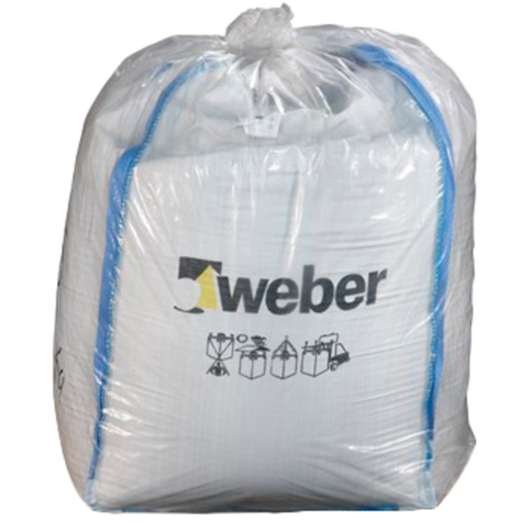 Weber 6,6% bakkemørtel 0-4 mm, 250 L