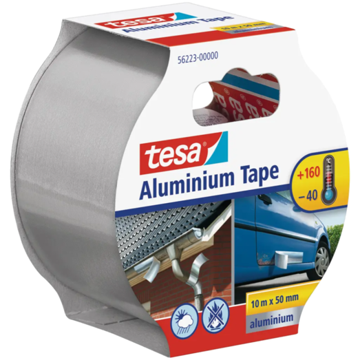 Tesa® aluminum tape 50 mm x 10 m