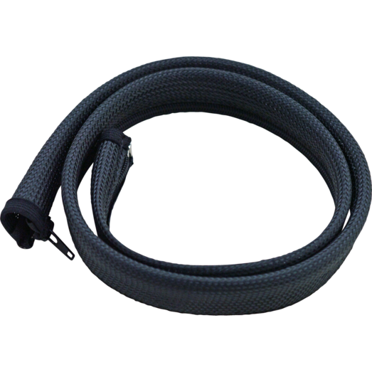 E-Line kabelsok med lynlås flet sort