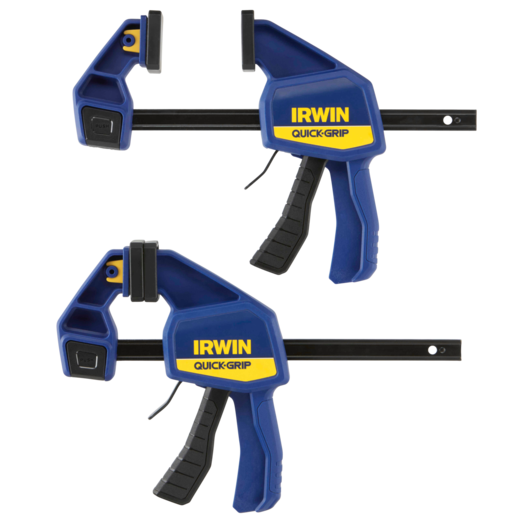 Irwin Quick-Grip Quick-Change enhåndstvinge 6"/150 mm 2-pak