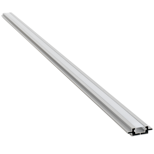 Kirkedal Alu Design LED skinne m/PVC 77x24x1800 mm alu