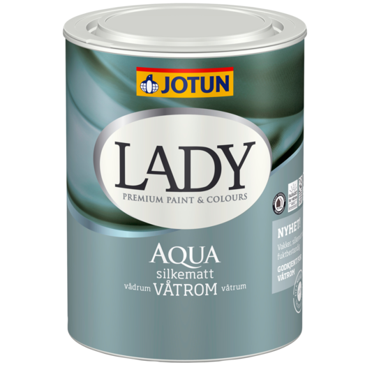Jotun Lady Aqua maling hvid