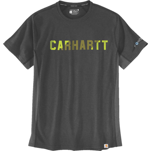 Carhartt Force Flex Block T-shirt med logo grå