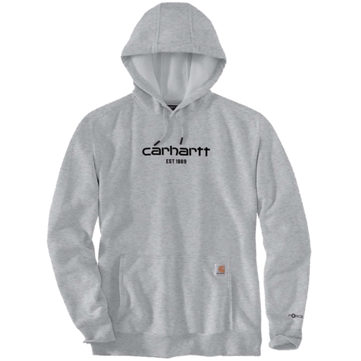 Carhartt Force logo sweatshirt grå