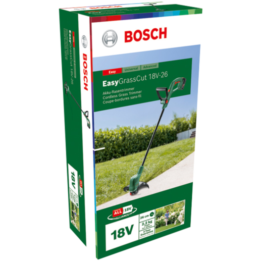 Bosch Easy GrassCut 18V-26 græstrimmer 1x2.5 Ah batteri og lader