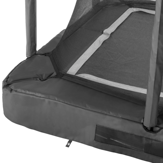 Salta premium ground trampolin med sikkerhedsnet 305x214 cm