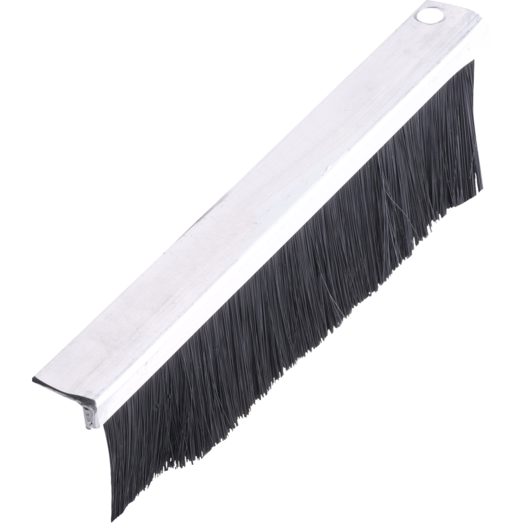 Svalk børstetætningsliste F-form 24 mm x 1 m hvid