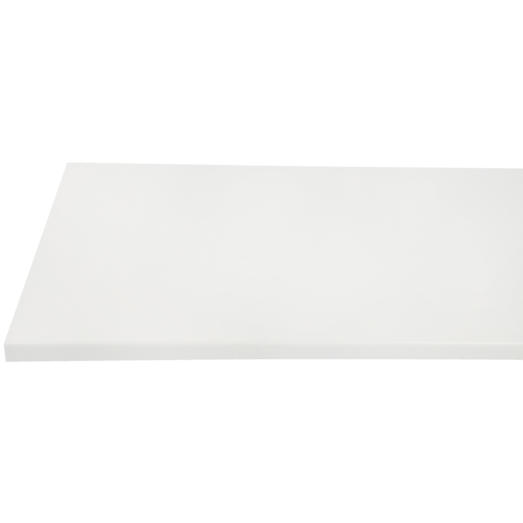 Keflico bordplade med ret kant 29x610x3000 mm hvid