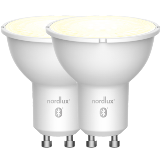 Nordlux smart pære LED GU10 SMD hvid 2 pk