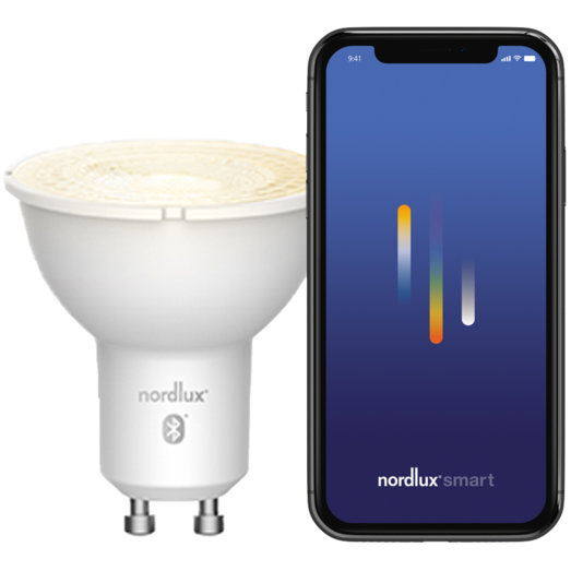 Nordlux smart pære LED GU10 hvid