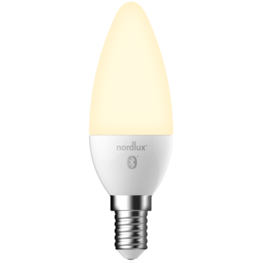 Nordlux smart pære LED E14 C35 4,9W hvid