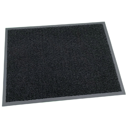 Clean Carpet smudsmåtte 7 mm x 120x180  cm sort/grå