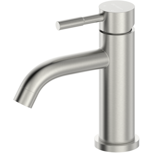 Geyser Delta håndvaskarmatur rustfrit stål børstet 