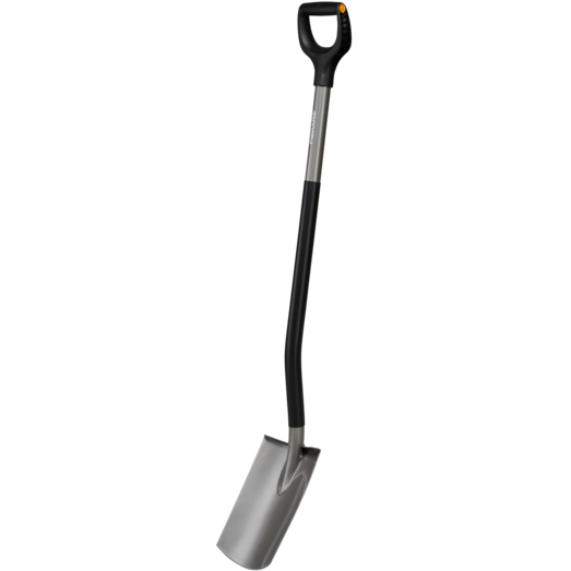 Fiskars Ergonomic spade grå