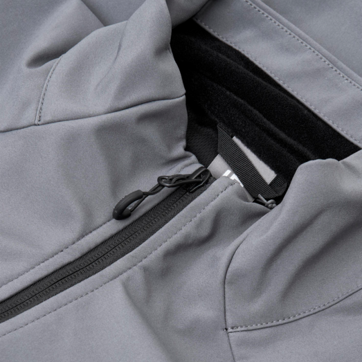 ID Core herre softshell jakke silver grey