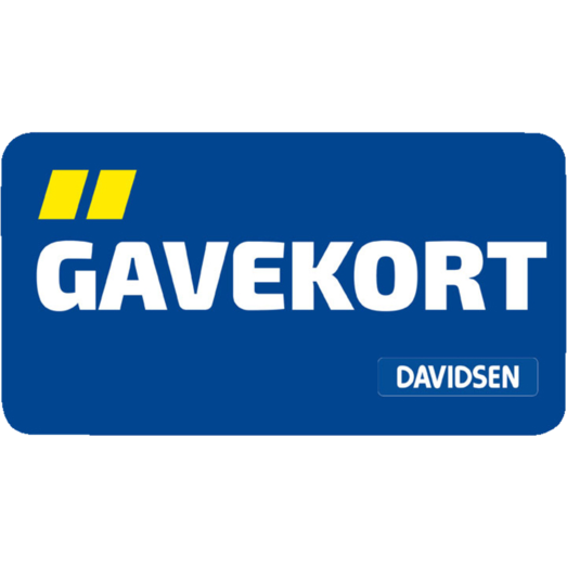 Gavekort på DKK 2500,-  til DAVIDSEN