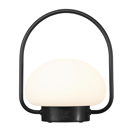 Nordlux Sponge havelampe to-go Ø20 hvid/sort