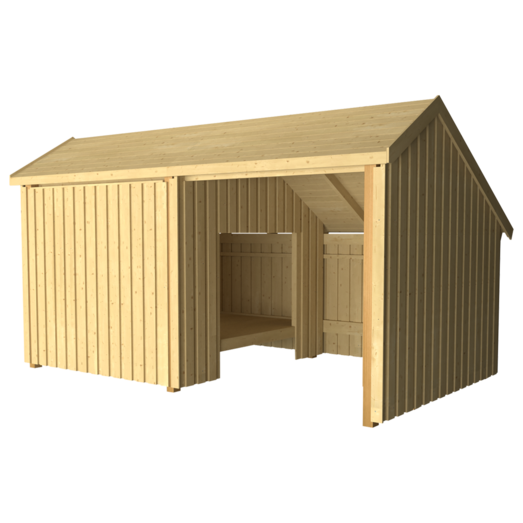 Plus Multi shelter 2 moduler med shelter og opholdsrum 