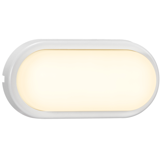 Nordlux Cuba Energy LED væglampe oval hvid