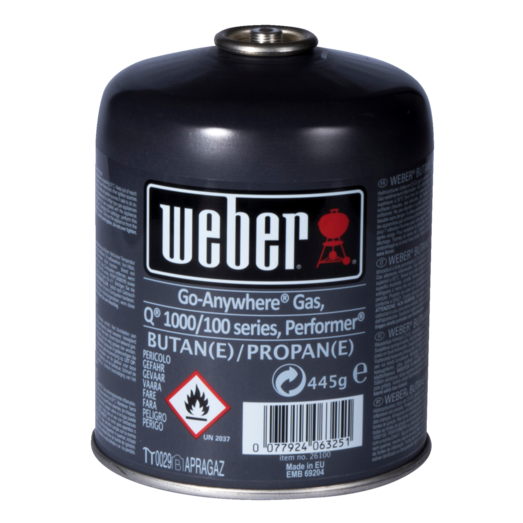 Weber gasdåse, 445 gram