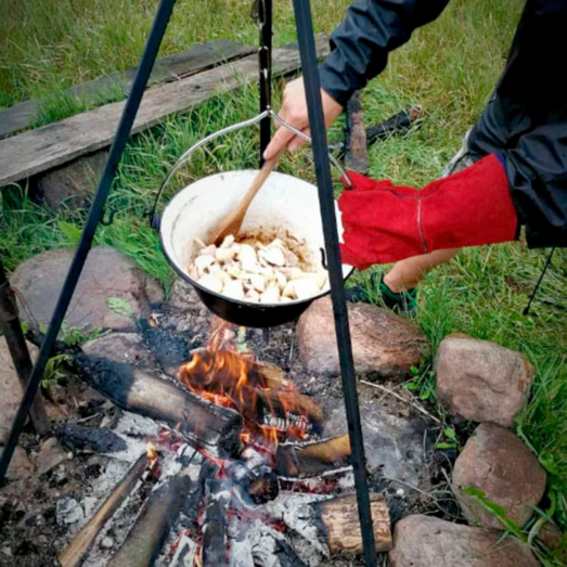 Bon-Fire ben til basis bålsæt, stor model 