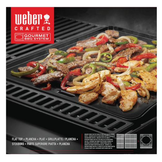 Weber Crafted stegeplade