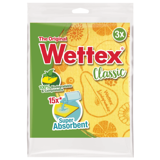 Vileda Wettex 100%  natural gul