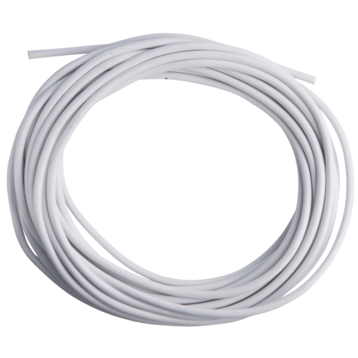 E-Line ledning rund 2x0,75 hvid 10 m