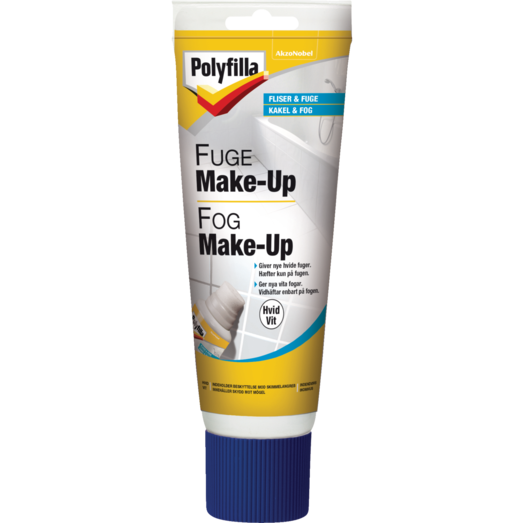 Polyfilla fuge make-up hvid 220 ml 
