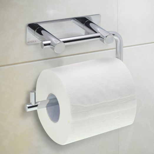 Adora Charta toiletpapirholder, krom