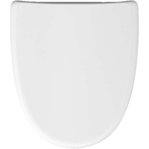 Duraform Sign toiletsæde med soft close, hvid 
