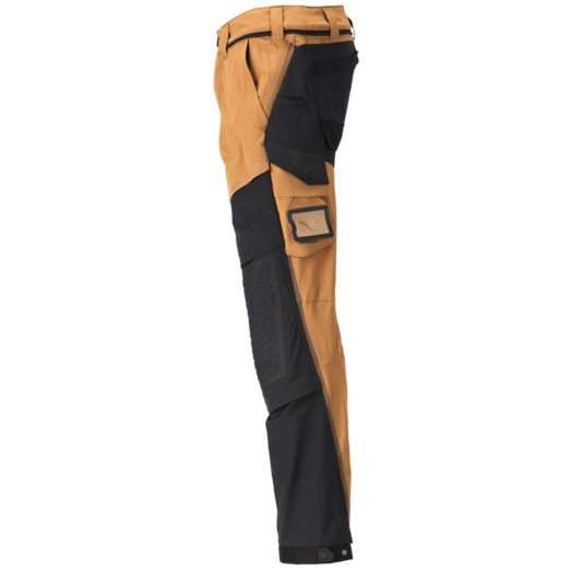 Mascot Customized bukser med knælommer nøddebrun/sort