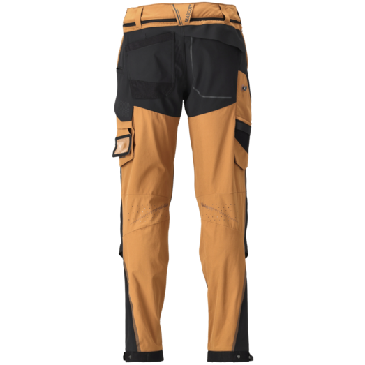 Mascot Customized bukser med knælommer nøddebrun/sort
