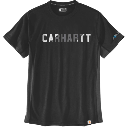 Carhartt Force Flex Block T-shirt med logo sort