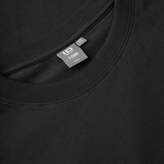 0510 ID T-time herre t-shirt kortærmet sort