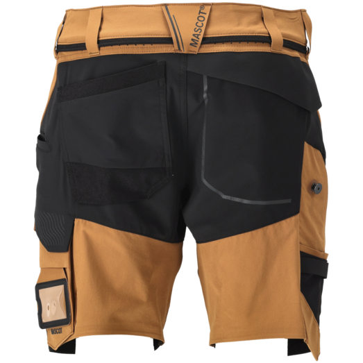 Mascot Customized shorts nøddebrun/sort
