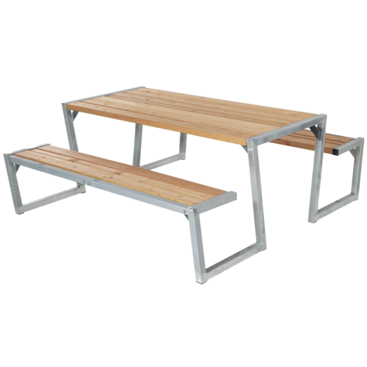 Plus Zigma Bord/Bænkesæt 176 cm ThermoWood®