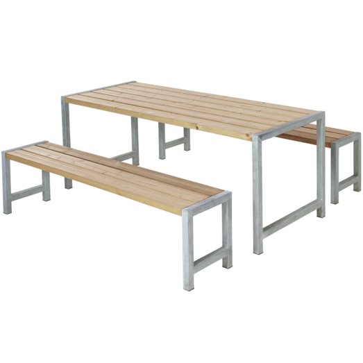 Plus Plankesæt 186 cm ThermoWood®