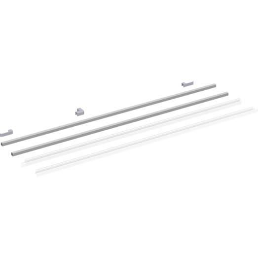 Scanbad Match gulvprofilsæt til firkantede model A/B/C