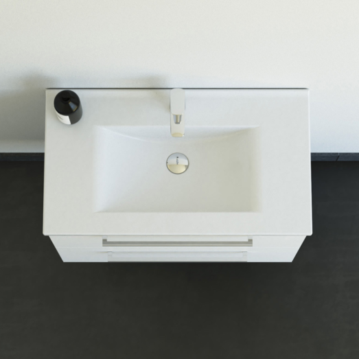 Scanbad Multo+ vaskeskab m/Amber vask 80 cm mat hvid