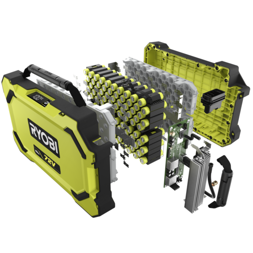 Ryobi RY72B10A 72V 10.0 Ah batteri til ride-on plæneklippere