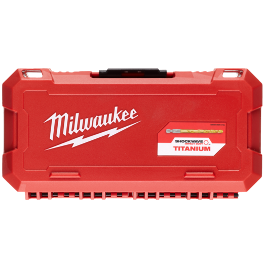 Milwaukee chockwave™ HSS-G-TIN metalborsæt 19 bor