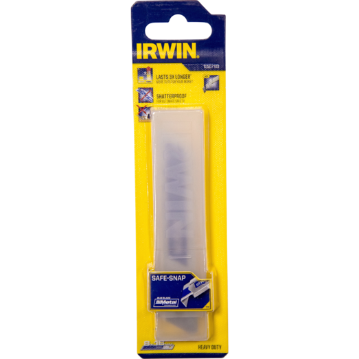 Irwin knæk-af knivblad bimetal 18 mm 8 stk/pk