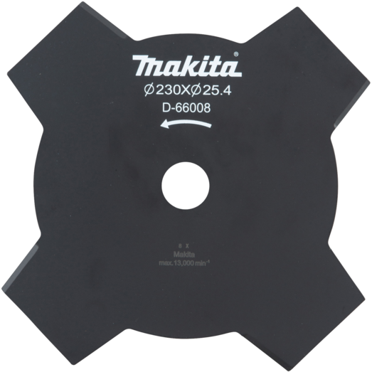 Makita D-66008 klinge til buskrydder 230x1,8 mm x 4T