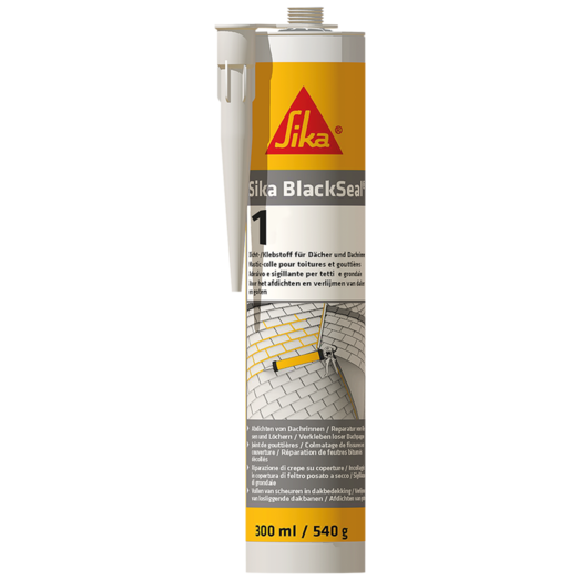 Sika BlackSeal-1 plastisk fugemasse sort 300 ml