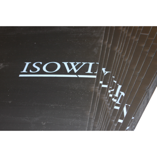 Isowind  ventilationsplader sort 2,5x1090x1600 mm