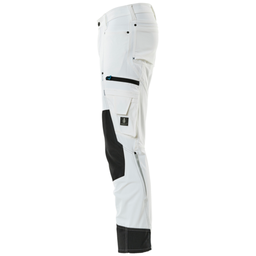 Mascot Advanced bukser med knælommer hvid