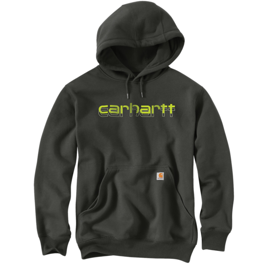Carhartt rain defender graphic sweatshirt mørk grøn