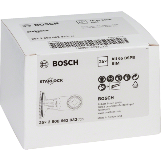 Bosch AII 65 BSPB-klinge til multicutter