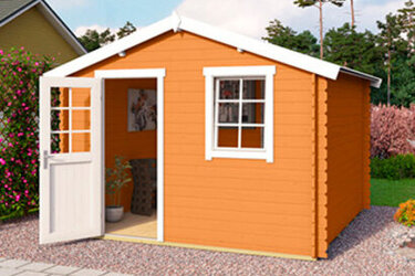 orange hytte